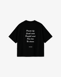 TWO SIDES MOOD BLACK TEE