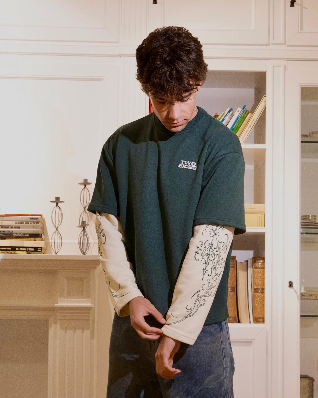 ICON DUALITY LONGSLEEVE TS GREEN