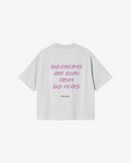 TWO SIDES BIG DREAM WHITE TEE