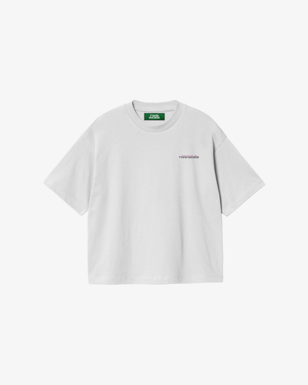 TWO SIDES BIG DREAM WHITE TEE