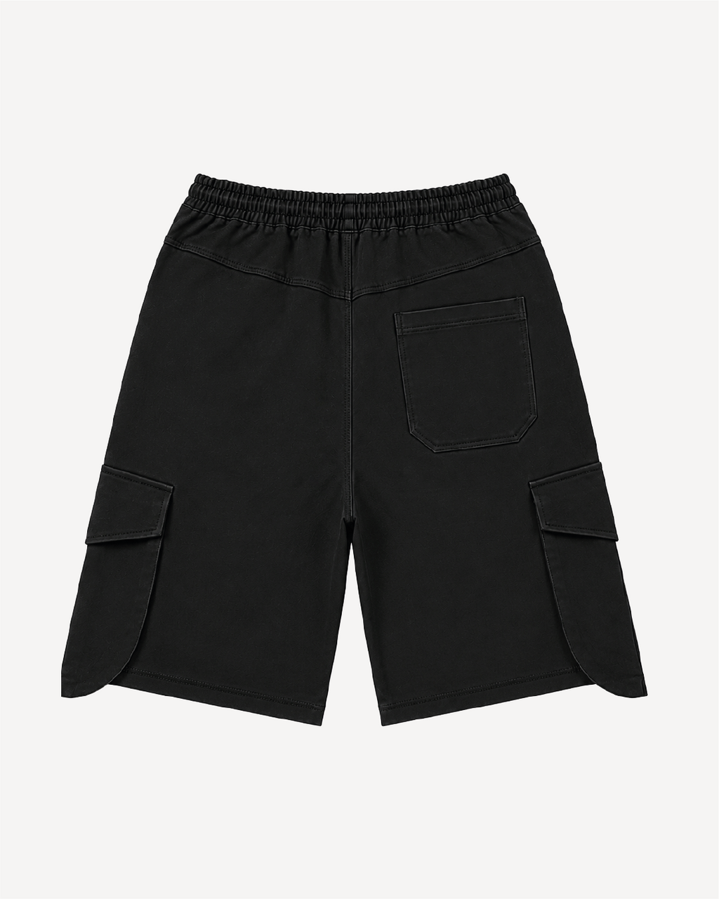 Side Cargo Jorts – Midnight