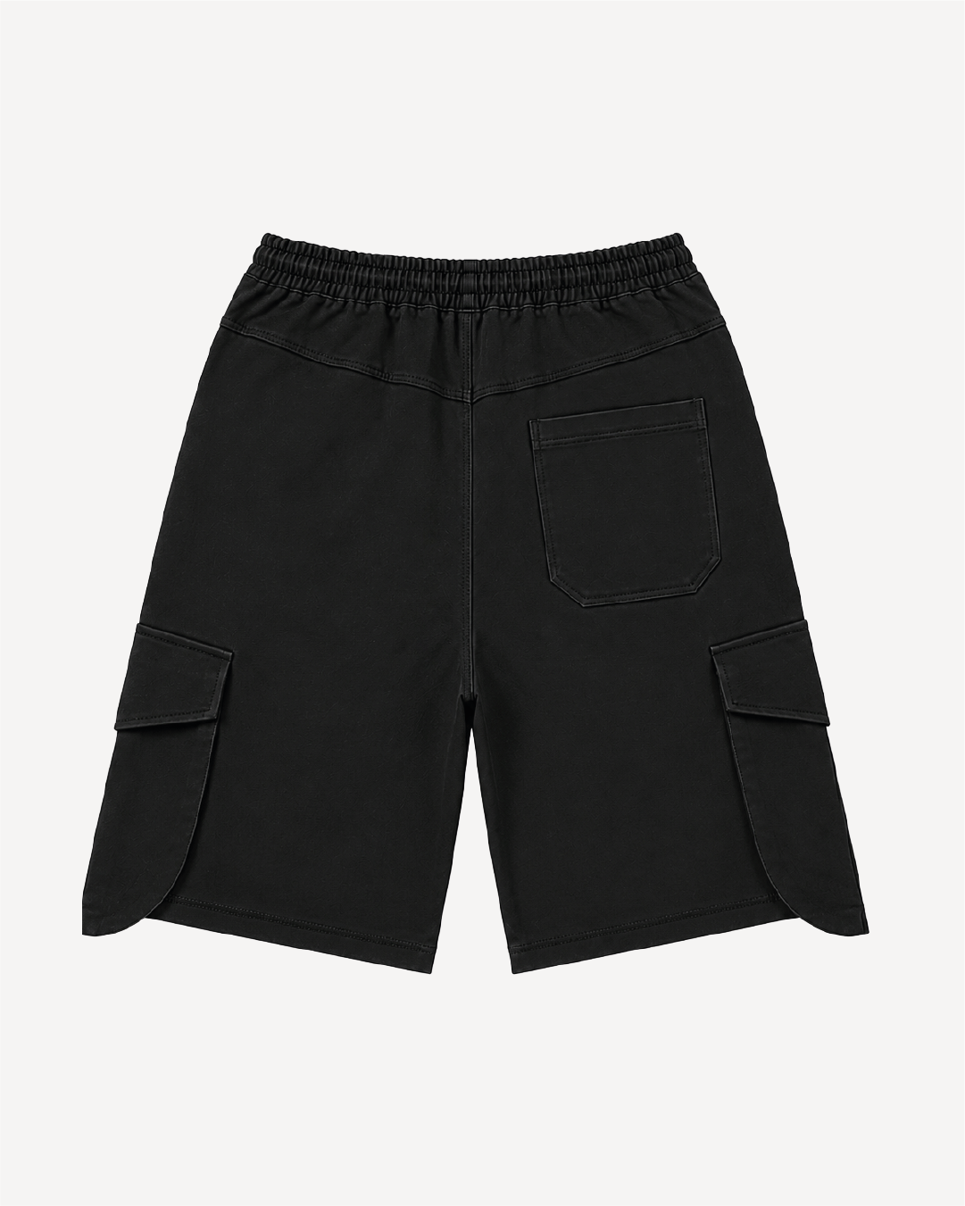 Side Cargo Jorts – Midnight