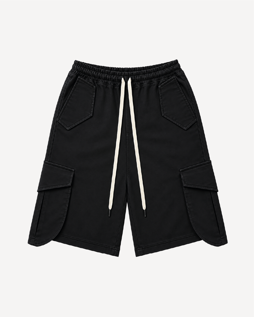 Side Cargo Jorts – Midnight