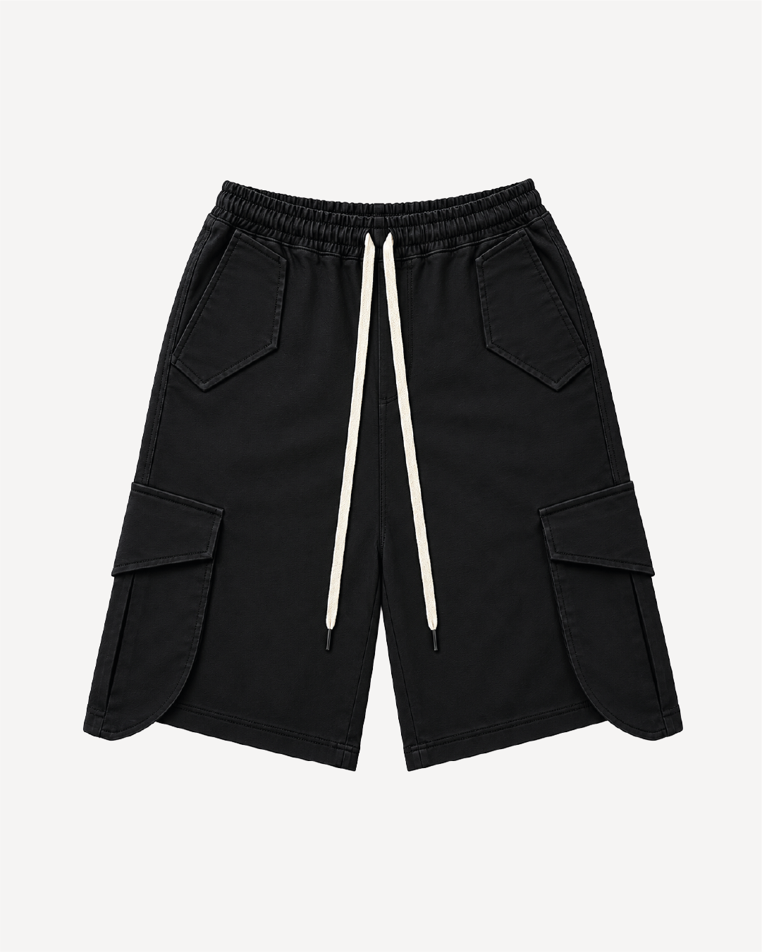 Side Cargo Jorts – Midnight