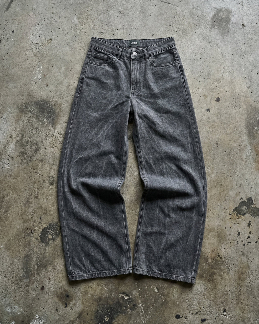 SMOKE DENIM PANTS