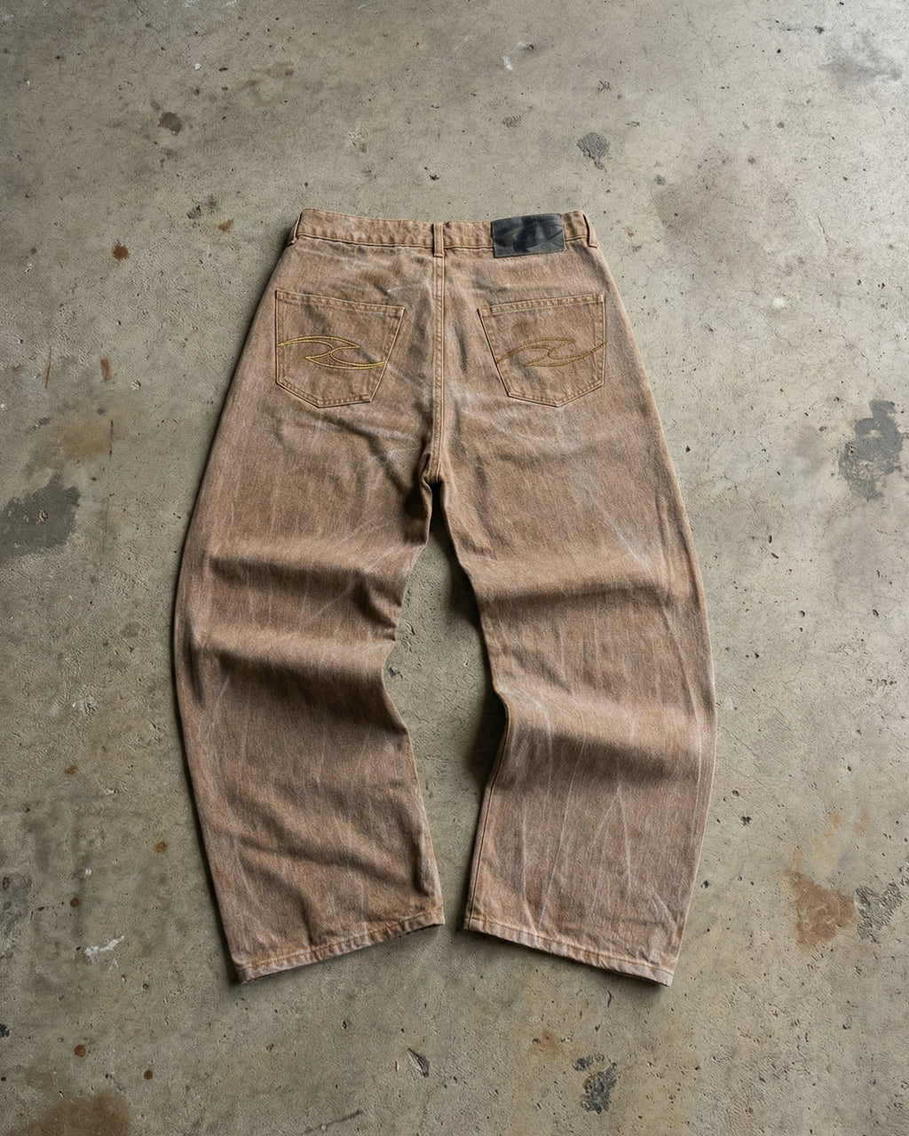 SAND DENIM PANTS