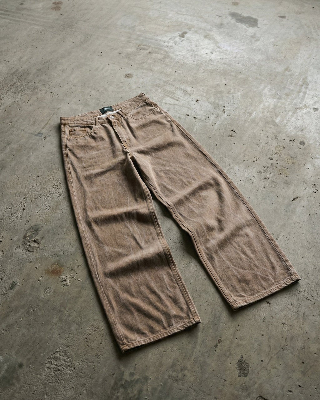 SAND DENIM PANTS