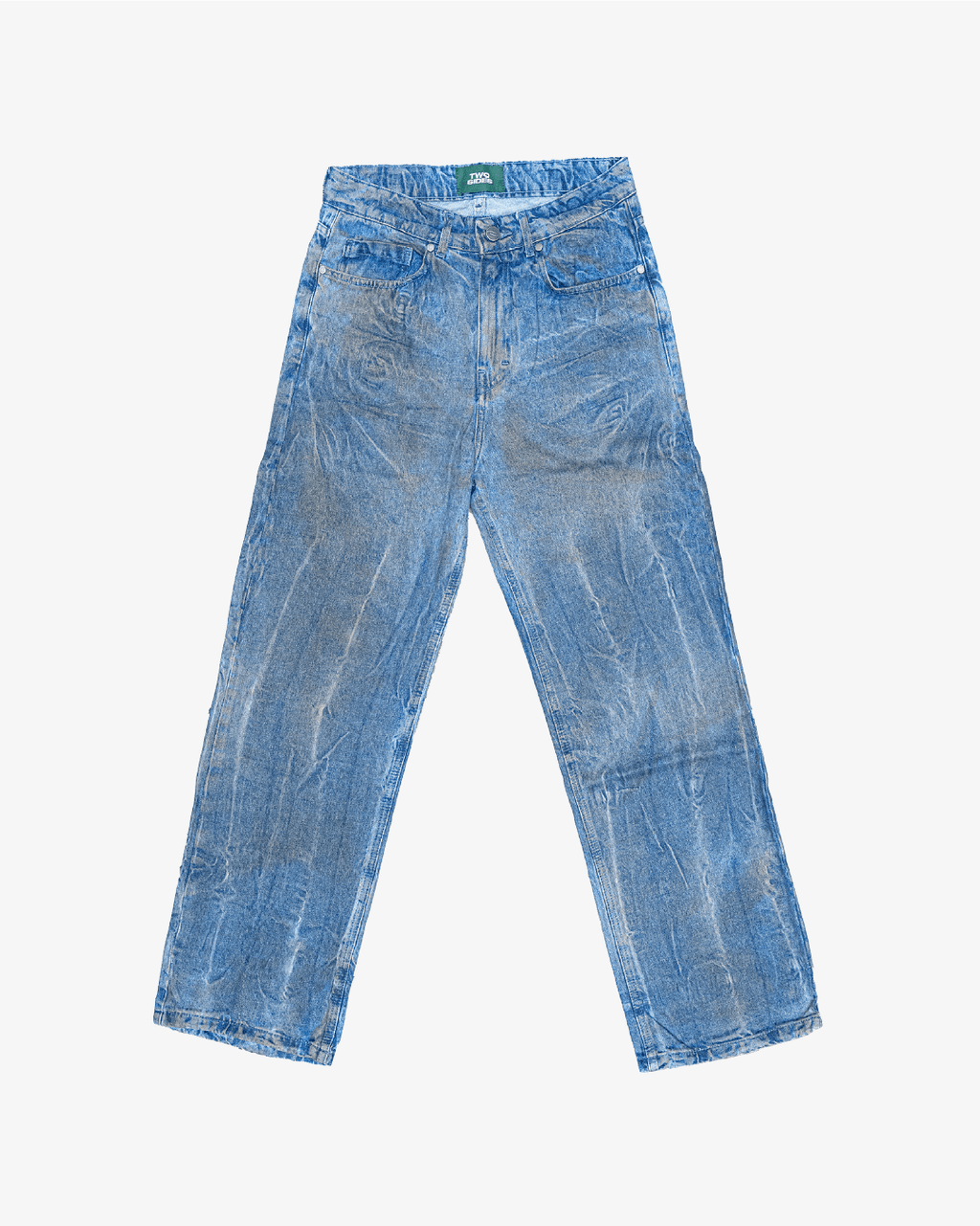 DIRTY VNT DENIM JEANS - Two Sides