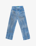 DIRTY VNT DENIM JEANS - Two Sides