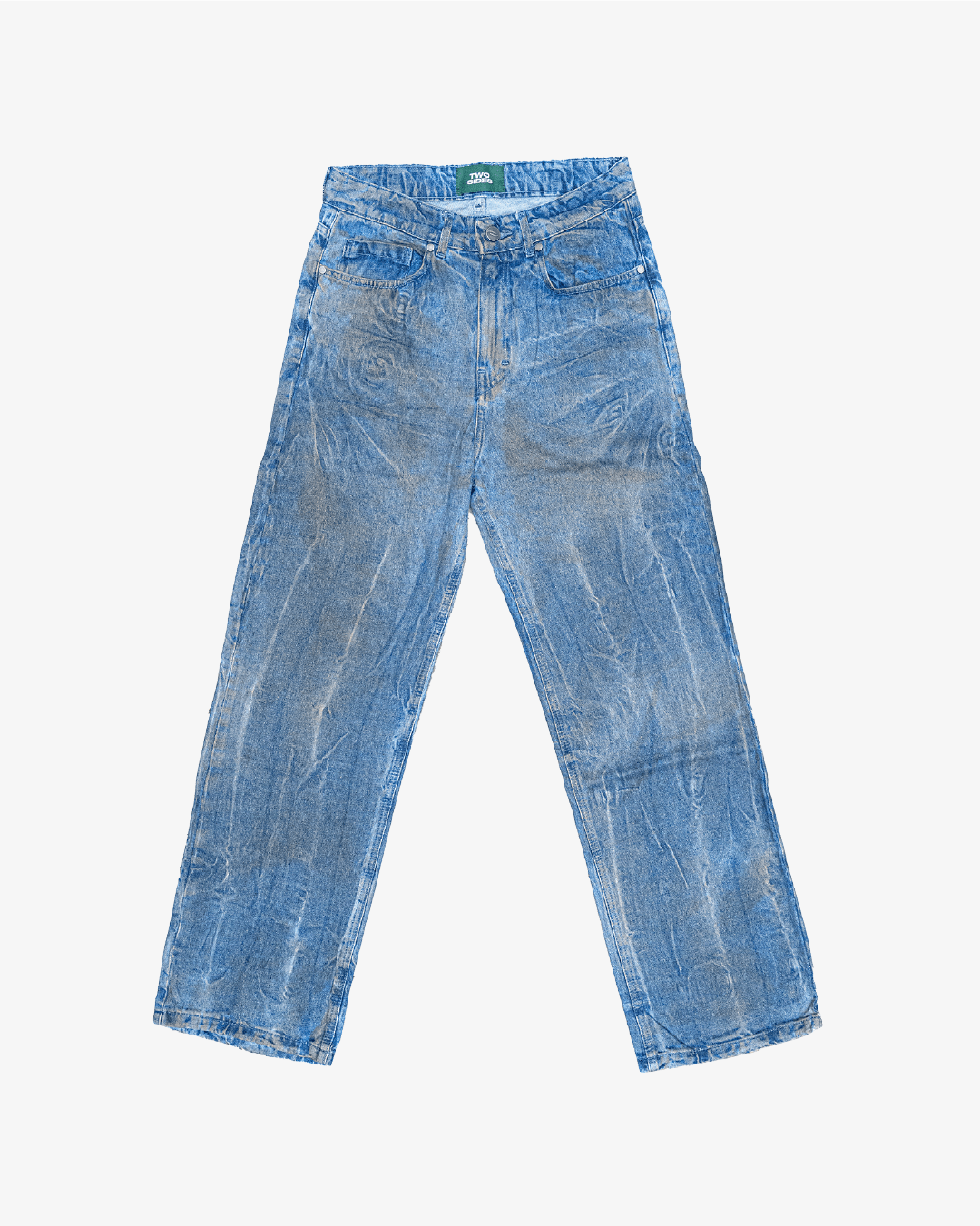 DIRTY VNT DENIM JEANS - Two Sides