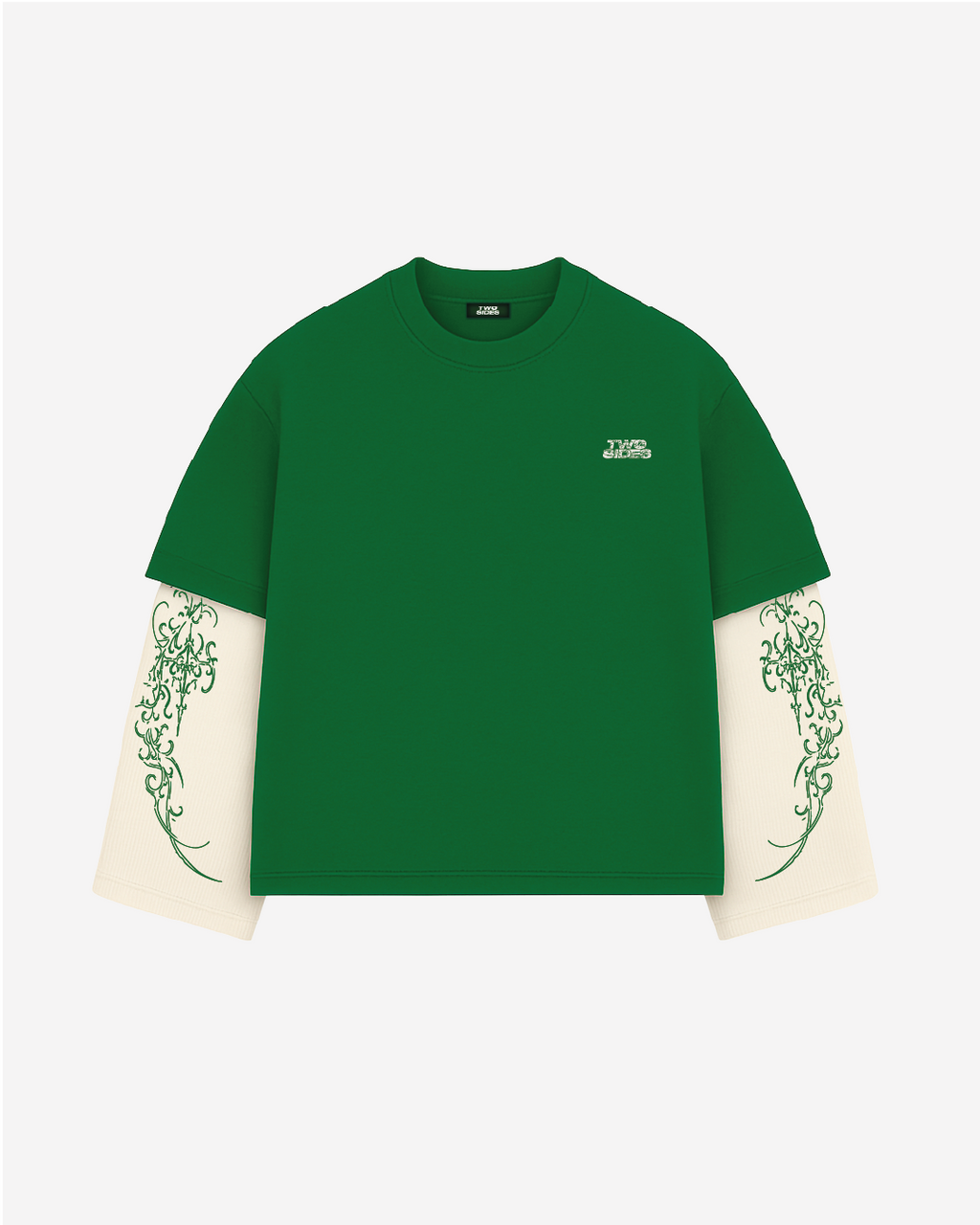 ICON DUALITY LONGSLEEVE TS GREEN