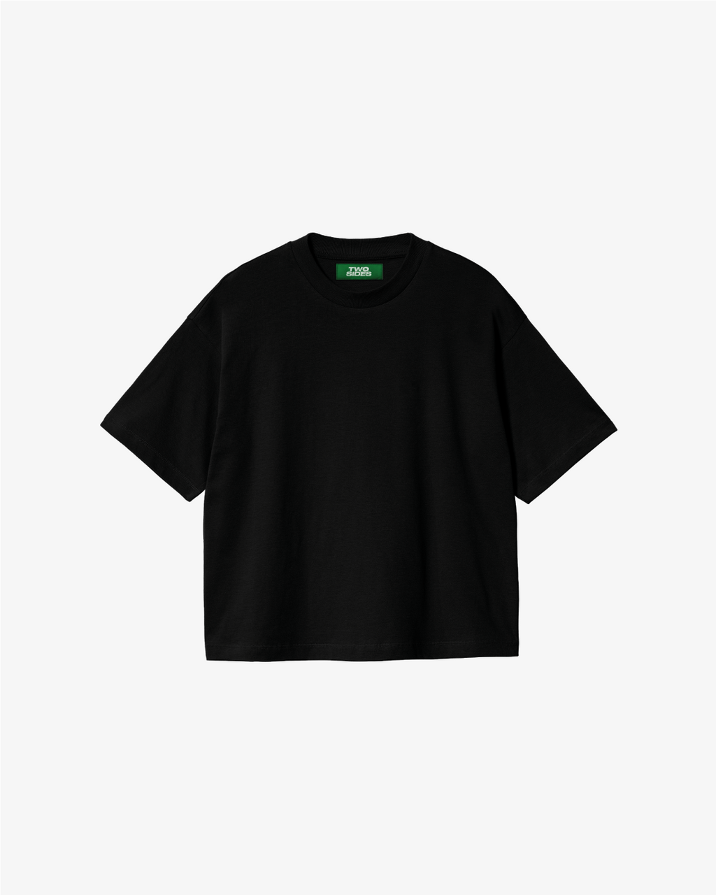 TWO SIDES MOOD BLACK TEE