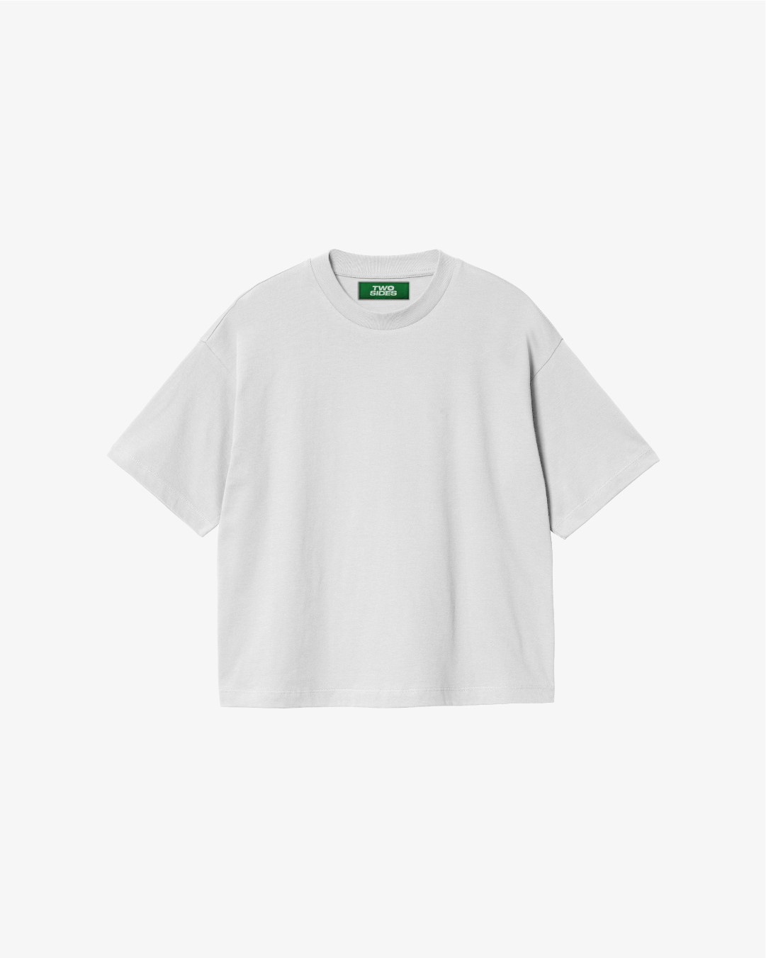 TWO SIDES MOOD WHITE TEE